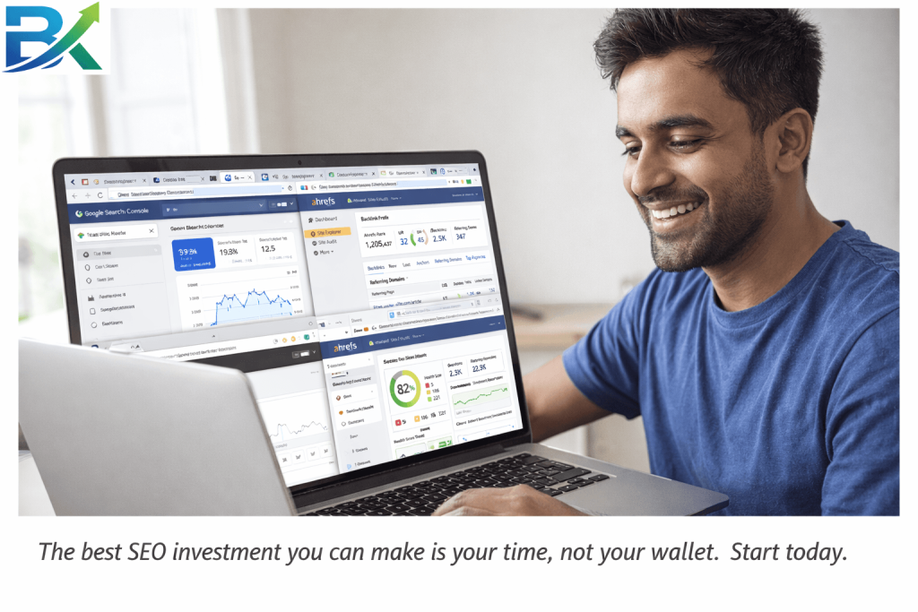 best free SEO tools for beginners setup success