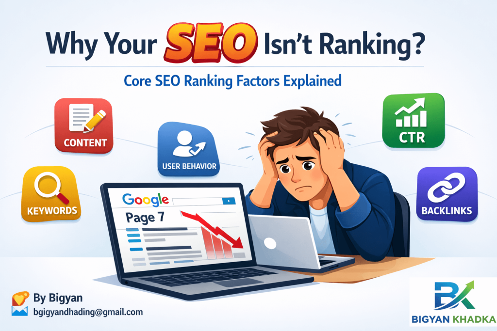 off page seo for beginners struggling with low Google rankings despite quality content